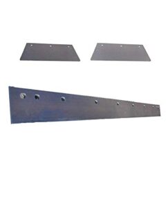 pocono metal craft steel wing wide out center set replacement kit for western snow plow 57865 64775 made in pennsylvania with american steel.