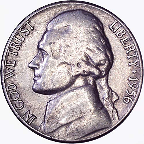 1956 Jefferson Nickel 5C About Uncirculated