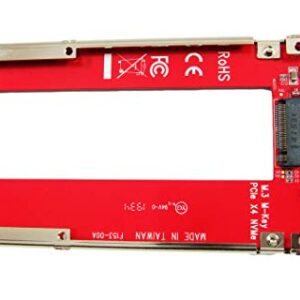 Ableconn IU2-M3153 M.3 NGSFF to U.2 Adapter - Turn M.3 NGSFF (NF1) NVMe SSD to 2.5-inch Drive for U.2 (SFF-8639) Host Interface - Support Samsung NF1 SSD - M.3 to U.2