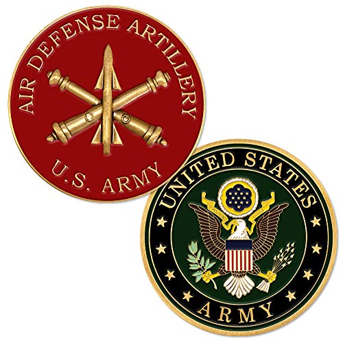 U.S. Army Air Defense Artillery Challenge Coin