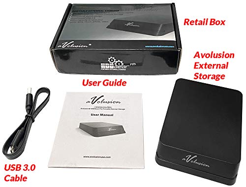 Avolusion Mini HDDGear 1.5TB USB 3.0 Portable External Gaming Hard Drive (for PS4, Pre-Formatted)