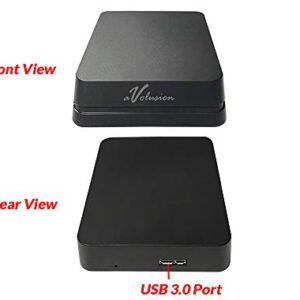 Avolusion Mini HDDGear 1.5TB USB 3.0 Portable External Gaming Hard Drive (for PS4, Pre-Formatted)