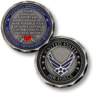 u.s. air force spouse challenge coin