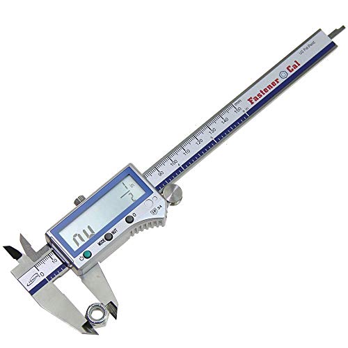 iGaging Fastener Caliper Digital IP54 0-6"/0.0005" Metric/Inch/Fraction 128th/32nd