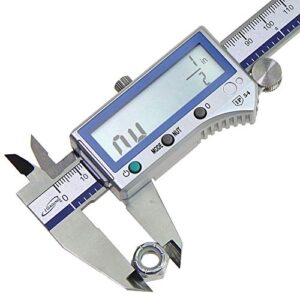 iGaging Fastener Caliper Digital IP54 0-6"/0.0005" Metric/Inch/Fraction 128th/32nd