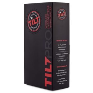 Tilt Pro Wireless Hydrometer and Thermometer (Red)