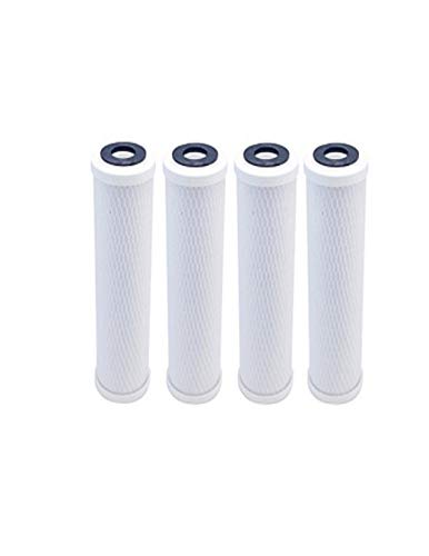 Compatible with CB3 Carbon Block Undersink Replacement Water Filters 4 Pack Cartridge by CFS