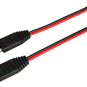 Sea-Lect Designs SAE 14 AWG Power Cable Plug Kit (2-Pack)