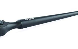 Titan 11077 3/8-Inch Drive x 10-Inch 72 Tooth Construction Spud Ratchet