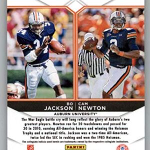 2019 Panini Contenders Draft Tickets Legacy #6 Cam Newton/Bo Jackson Auburn Tigers Football Card