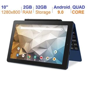 RCA Atlas 10 Pro (RCT6B06P23H) 10 Inch Android 9 Tablet with Keyboard Navy (Renewed)