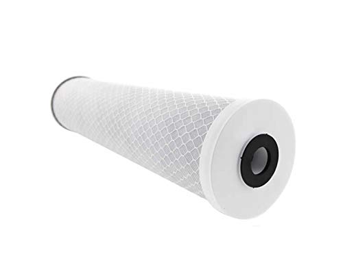 High Capacity 20” x 4.5” Full Flow Water Filter Replacement Cartridges - CTO Carbon Block - Fits Standard 20" x 4.5" Whole House Water Filtration Systems by IPW Industries Inc