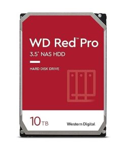 western digital 10tb wd red pro nas internal hard drive hdd - 7200 rpm, sata 6 gb/s, cmr, 256 mb cache, 3.5" - wd102kfbx