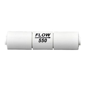 flow restrictor 550 cc for 75 gpd reverse osmosis systems