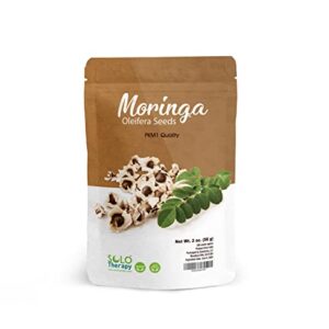 Moringa Seeds | 200 Seeds Approx. | Premium Quality | PKM1 | Edible | Planting | Moringa Oleifera| Malunggay | Semillas De Moringa | Drumstick Tree | Seeds from India (2 oz)