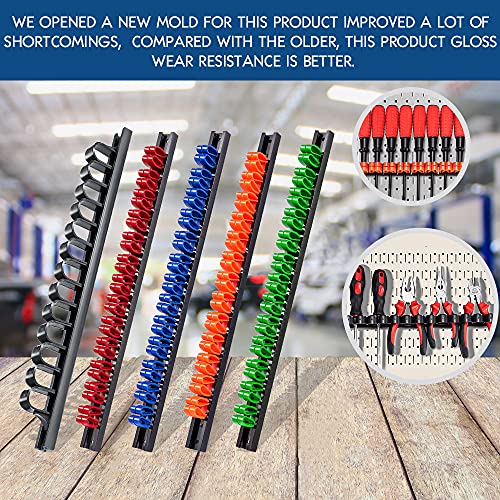 3-H Screwdriver Organizer,Tool Holder,Tool Organizer Wall Mount for Wrench Plier Screwdriver Organization