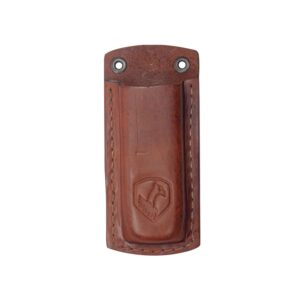 condor tool & knife, condor leather sheath for folders, 3.7 in x 1.4 inch opening for knife