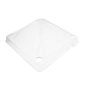 (16" x 16") anti-roost cone cover for (16" x 16") chick brooder heating plate