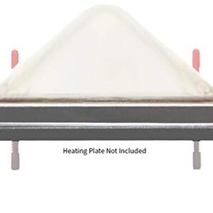 (16" x 16") Anti-Roost Cone Cover for (16" x 16") Chick Brooder Heating Plate