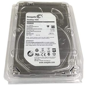 Seagate ST4000DM000 Desktop Hdd 4TB Sata 6GB/s Ncq 64MB Cache 3.5in Internal Bare Drive (Renewed)