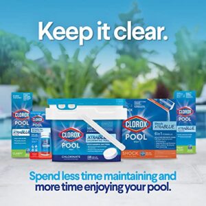 Clorox Pool&Spa 33512CLX Pool Shock XtraBlue (12 1-lb Bags), 12 Pack, White