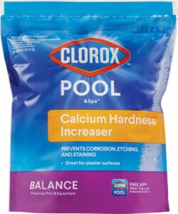 clorox pool&spa calcium hardness increaser, prevents corrosion, etching and staining, 4lb