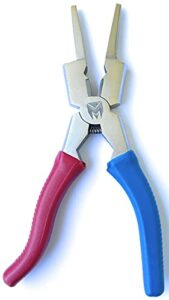 migtronic - welding pliers - mig pliers-multi-function - multi-tool- red white blue-8 inch-usa-stainless steel-welding-fabrication-welder-mig welding- wire cutter-tool