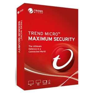 trend micro maximum security | 2020 | 3 pc's | 1 year subscription | for all devices | keycard- no disc