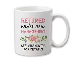 canary road retirement mug | see grandkids for details | retirement gift for women | retirement party decor | coworker retirement | retiree gift | boss retirement