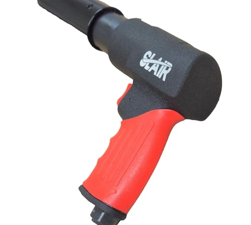 2 in 1 Pistol Air Pneumatic Needle Scaler Hammer Chisel 5000BPM 19 Needles 5 Chisels Remove Paint Rust Welding xx588