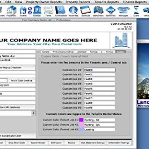 Rental Property Management Software - Landlord Report (MAC/WIN) - 10 Units