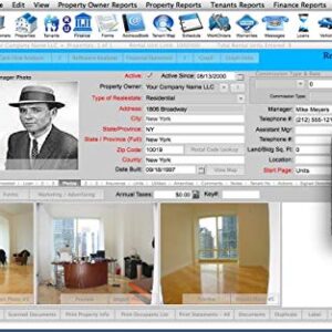 Rental Property Management Software - Landlord Report (MAC/WIN) - 10 Units