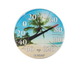 headwind consumer products basic white 12.5" 840-1214 ezread dial thermometer beach