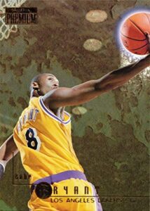 1996-97 skybox premium basketball #55 kobe bryant rookie card lakers