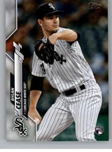 2020 topps baseball #326 dylan cease rc rookie card chicago white sox official mlb baseball trading card in raw (nm or better) condition