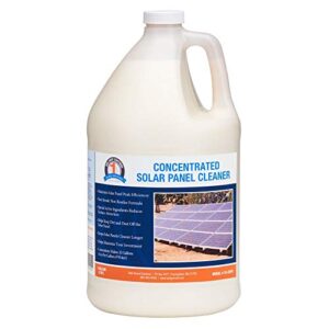 one shot 1s-cspc solar panel cleaner concentrate - makes 32 gallons, 1 gallon