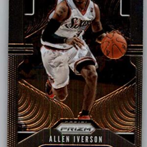 2019-20 Panini Prizm #6 Allen Iverson Philadelphia 76ers NBA Basketball Trading Card