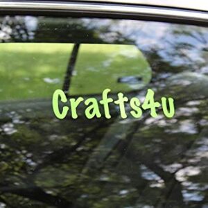 Personalized Custom Name Word Vinyl Decal