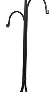 Classic Home and Garden H18003 Four-arm Plant Stand, Black