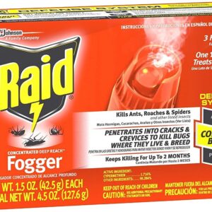 Raid Concentrated Deep Reach Fogger, 1.5 OZ (2)