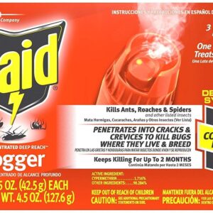 Raid Concentrated Deep Reach Fogger, 1.5 OZ (2)