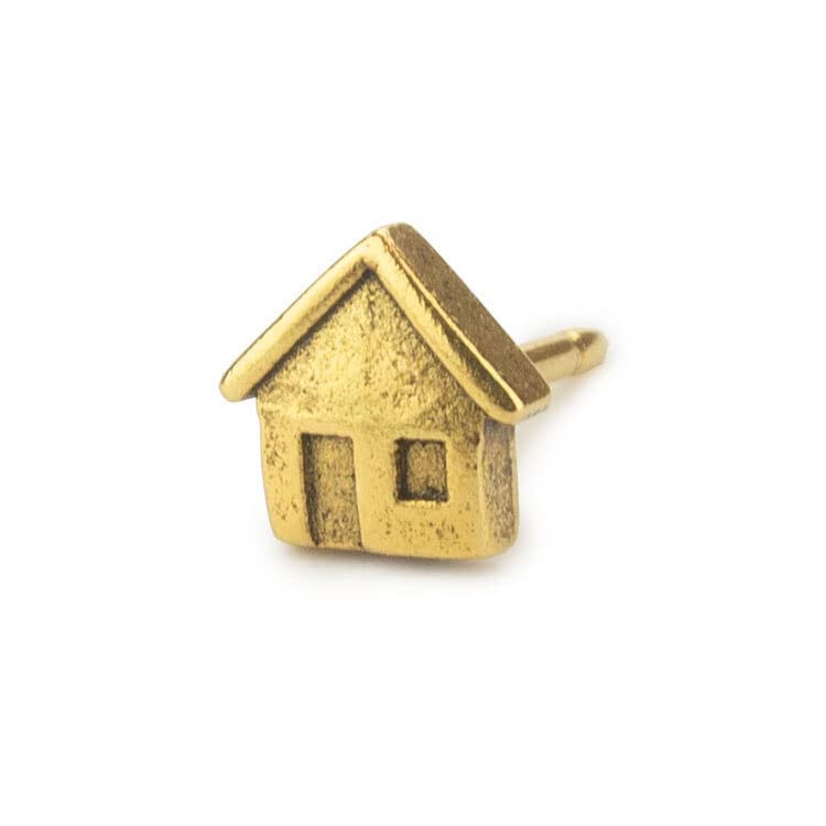 Gold House Metal Map Push Pins