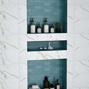 Uni-Green Shower Niche Comb 16X34 in Ready to Tile