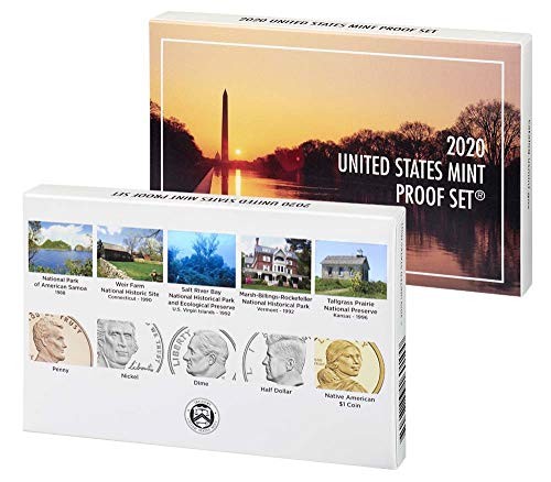 2020 S 10 Coin Clad Proof Set in OGP with CoA Proof