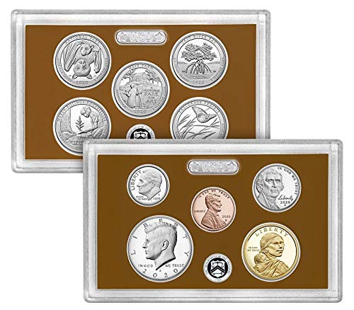 2020 S 10 Coin Clad Proof Set in OGP with CoA Proof