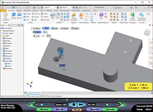 Autodesk Inventor 2020: Solid Modeling – Video Training Course