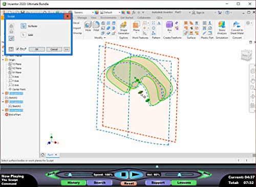 Autodesk Inventor 2020: Solid Modeling – Video Training Course