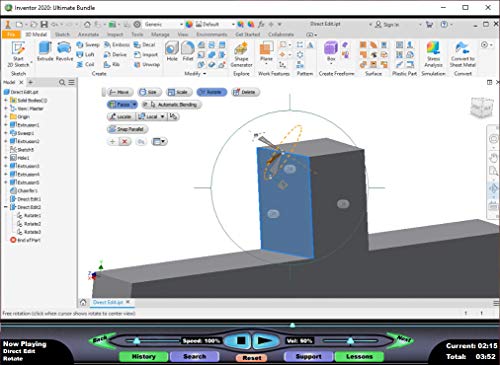 Autodesk Inventor 2020: Solid Modeling – Video Training Course