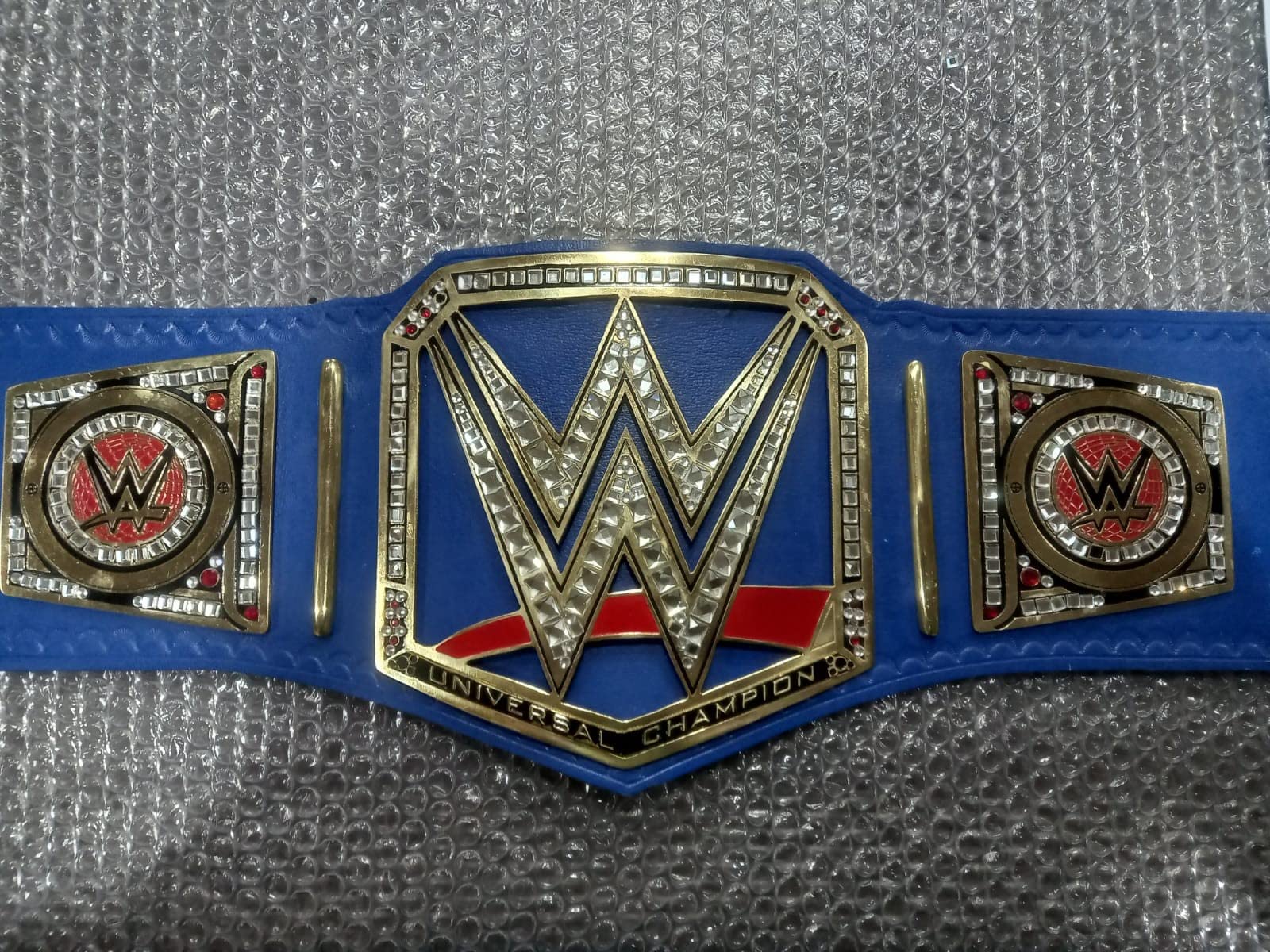 WWE Authentic Wear Universal Championship Blue Kids Replica Title Belt