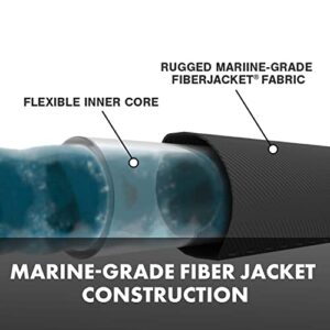 Aqua Joe AJFJH50-58-PRO FiberJacket Non-Expanding Kink-Free Garden, RV, Marine and Camper Hose, Ultra-Lightweight, Drinking Water Safe, ft, 50-Feet x 5/8-Inch